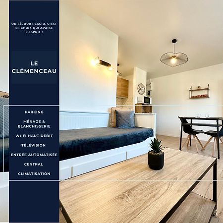 Ferienwohnung Le Clemenceau - Parking Prive - Fibre & Clim Mont-de-Marsan Exterior foto